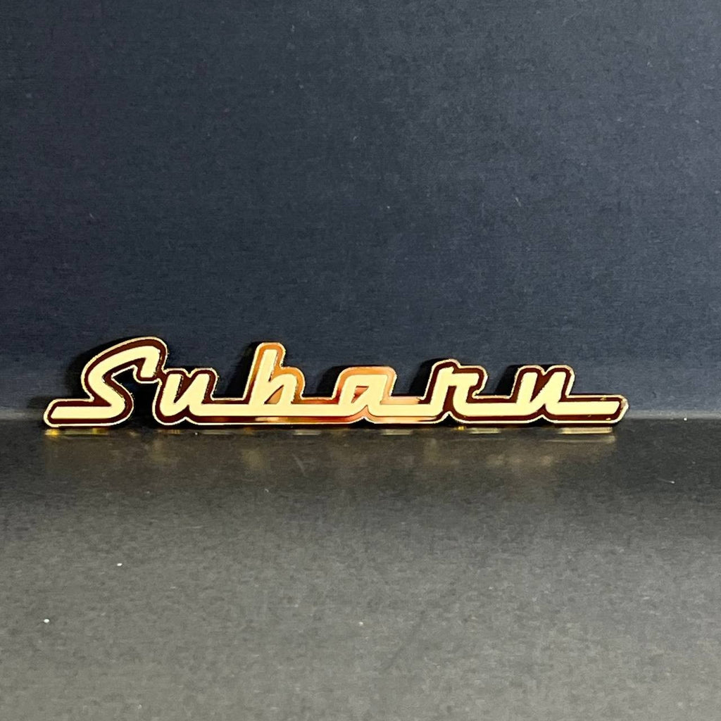 1PC Subaru Emblem – 3D Acrylic Fender or Trunk Badge for Subaru Models