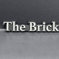 1PC The Brick Emblem – 3D Multicolor Acrylic Car & SUV Fender Badge