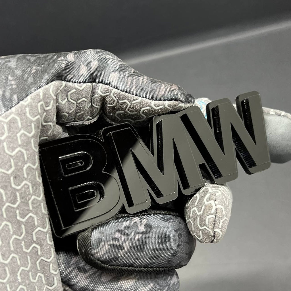 1PC BMW 3D Lettering Emblem – Exterior Badge Decal for Trunk, Fender, or Door