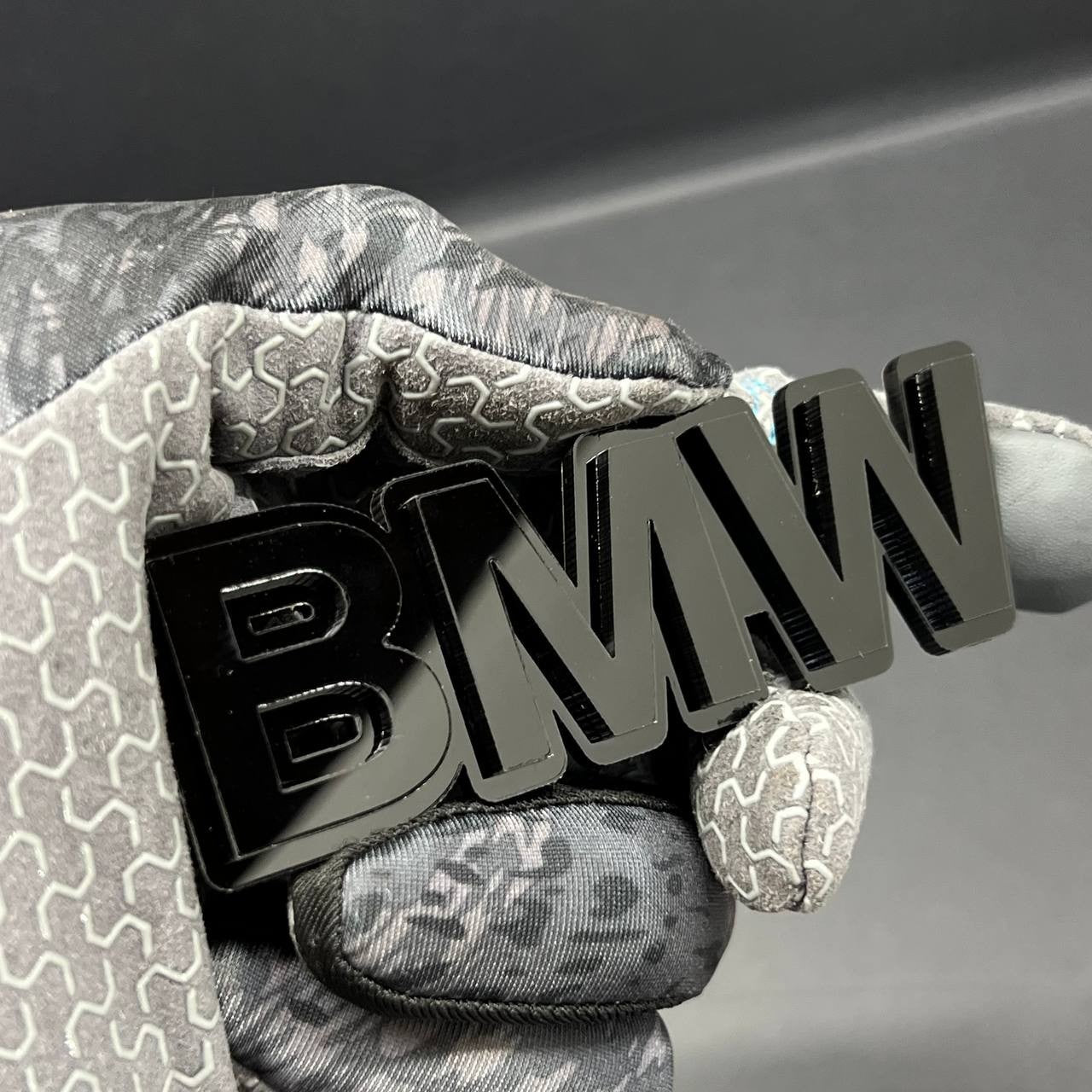 1PC BMW 3D Lettering Emblem – Exterior Badge Decal for Trunk, Fender, or Door
