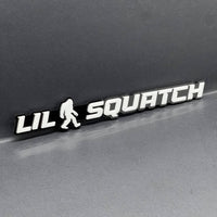 1pc LIL SQUATCH 3D Emblem – Custom Multicolor Acrylic Badge for Car, Truck & SUV