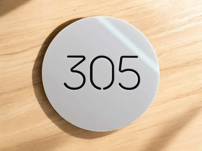 Door Signs House Number Plaques Personalised Door Numbers Custom Number Plate