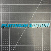 1PC PLATINUM EDITION 3D Emblem – Ford Truck SUV Fender Badge Decal