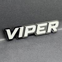 1PC VIPER Emblem – Acrylic Tailgate or Fender Badge for Car, SUV, Truck