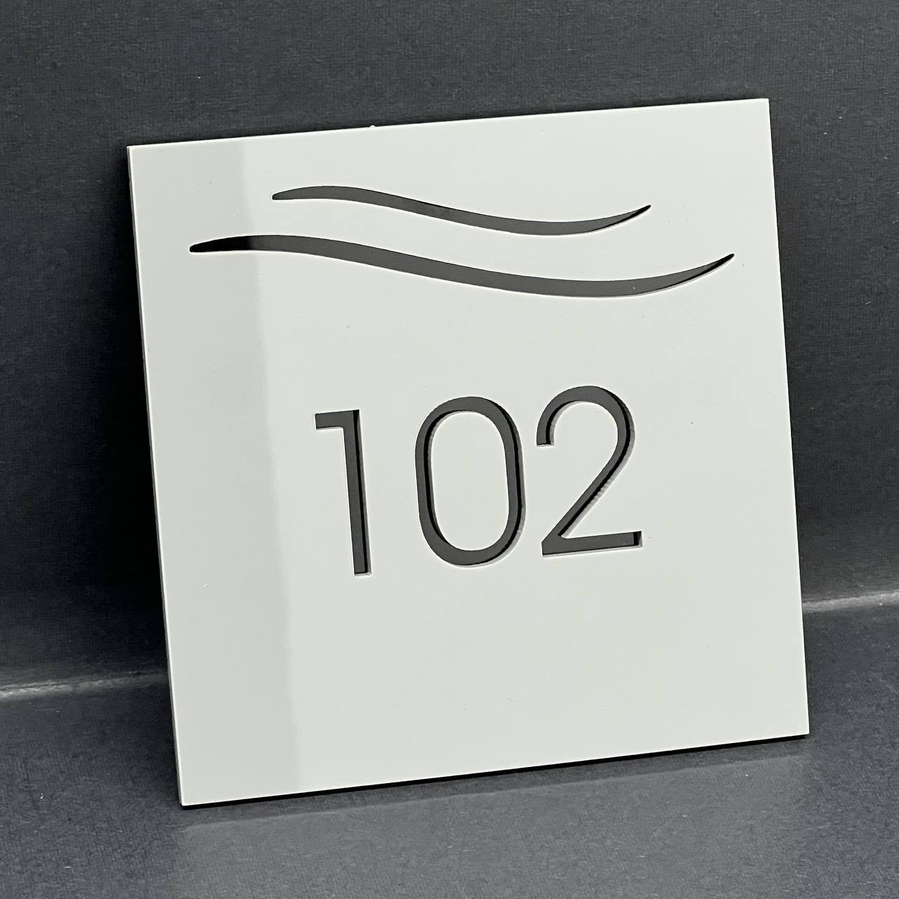 Personalised House Address Plaque – Door Number Sign Custom Made
