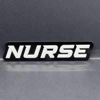 1PC NURSE Emblem – Acrylic Tailgate or Fender Badge for Car, SUV, Truck
