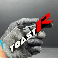 TOAST R 3D Emblem – Custom Multicolor Acrylic Car Exterior Badge (1PC)
