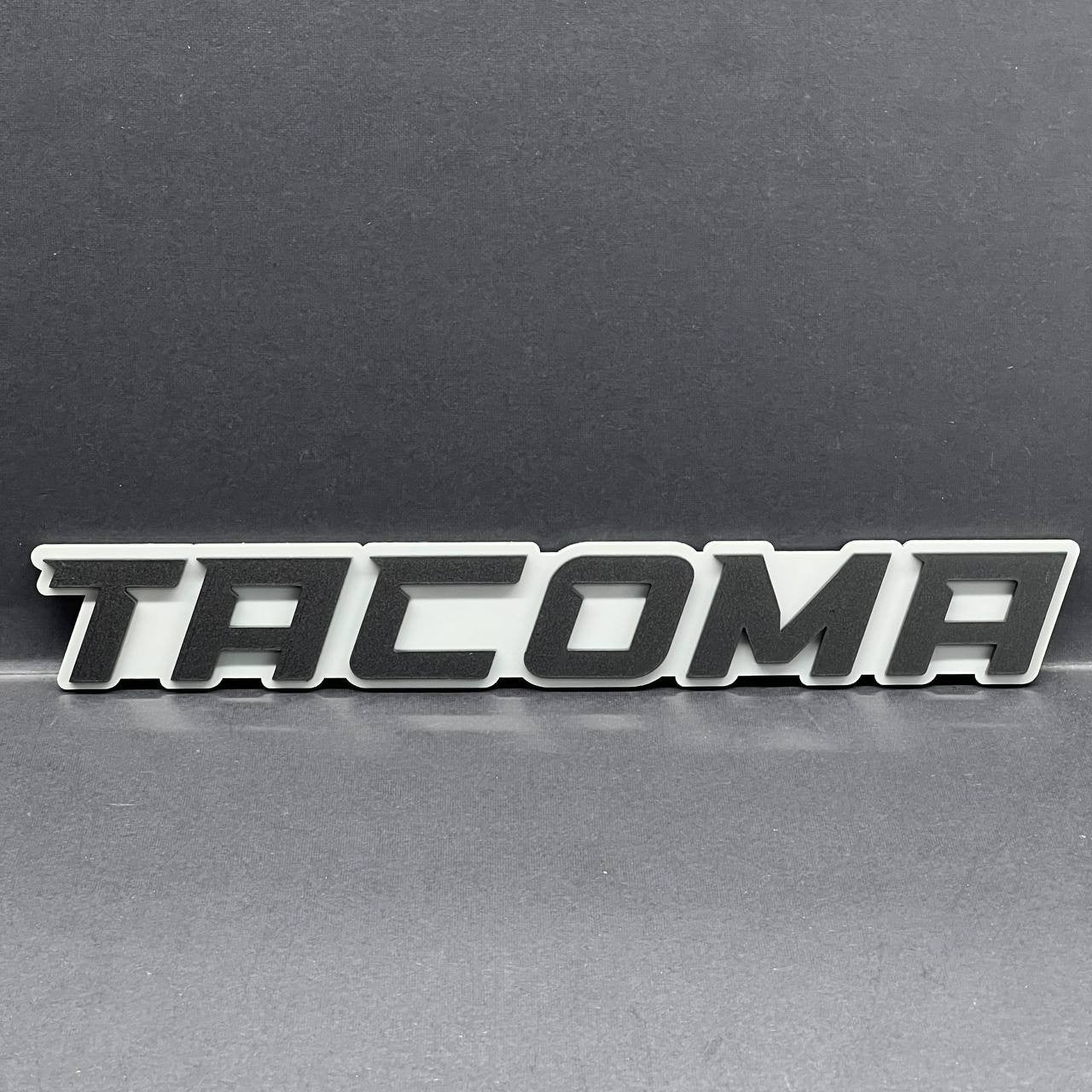 1PC Tacoma Emblem – 3D Custom Acrylic Car Tailgate Fender Badge Decal