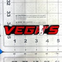 1PC VEGAS Emblem – Durable 3D Acrylic Car, SUV & Truck Exterior Badge