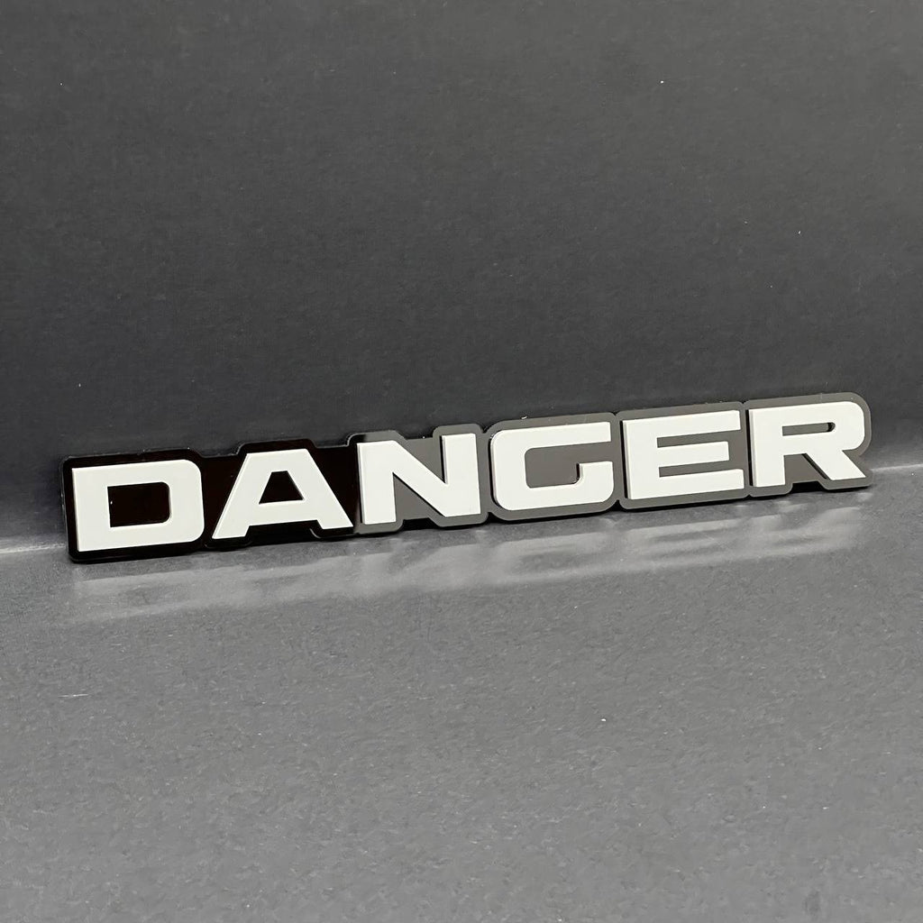2pcs DANCER 3D Emblem – Custom Fender or Tailgate Badge for Car, SUV, or Truck
