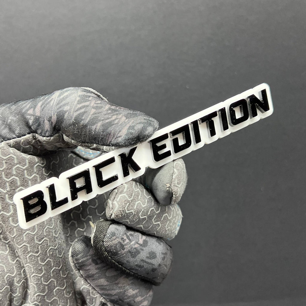 1PC Black Edition Emblem – Durable 3D Acrylic Car, Truck & SUV Badge