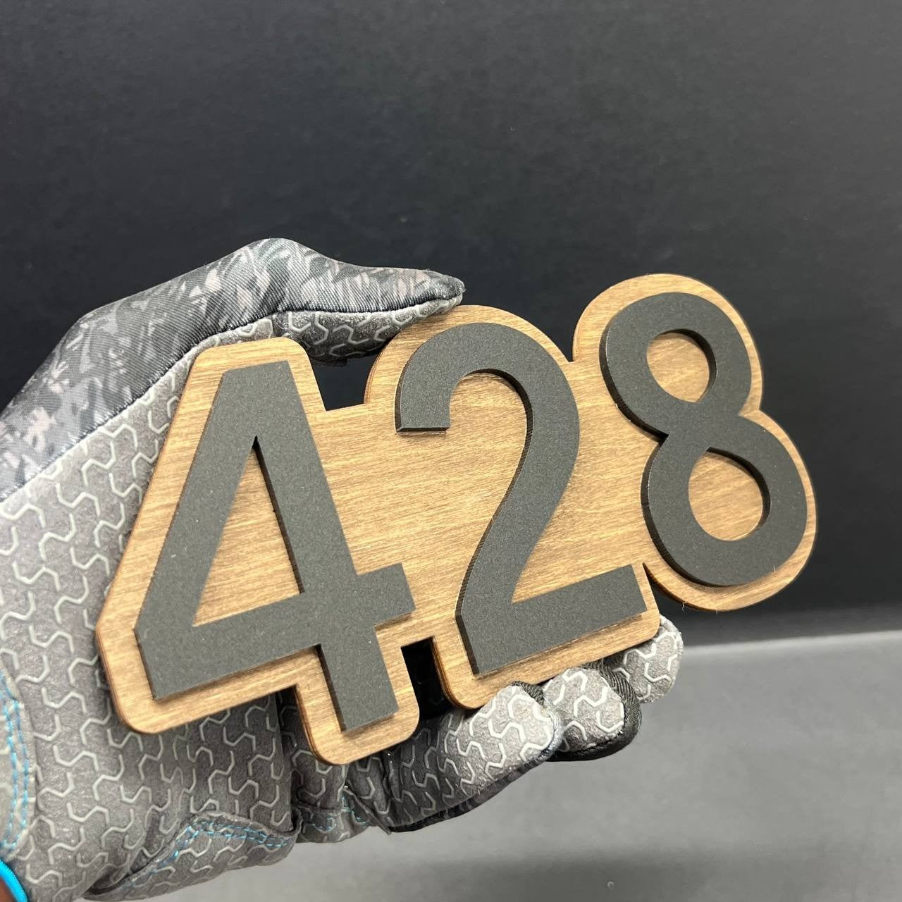 Door Custom 3D House Address Numbers – Laser Cut Door Sign Plaque