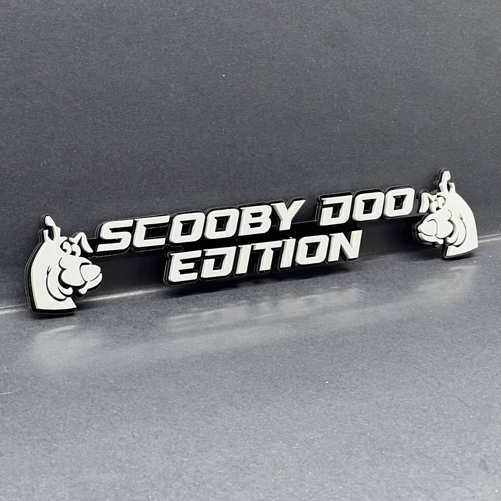 1PC Scooby Doo Edition Emblem – 3D Multicolor Acrylic Fender & Trunk Badge