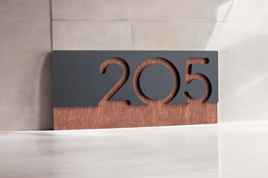 Personalized Home Address Sign house number Custom House Number Plaque
