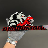 1PCS BLOODMOON 3D Emblem Badge – Acrylic Fender Tailgate Trunk Car Truck Decal