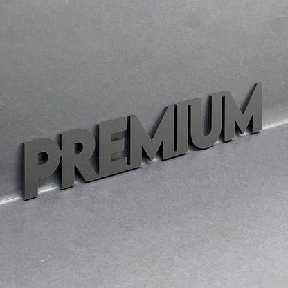 1PC PREMIUM Emblem – Custom Fender or Tailgate Badge for Car, SUV, or Truck