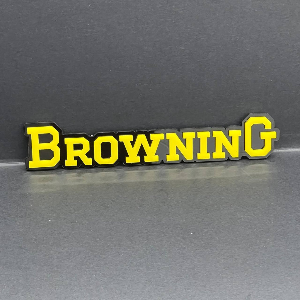 1PC Browning Emblem Custom Fender or Tailgate Badge for Car, SUV, or Truck