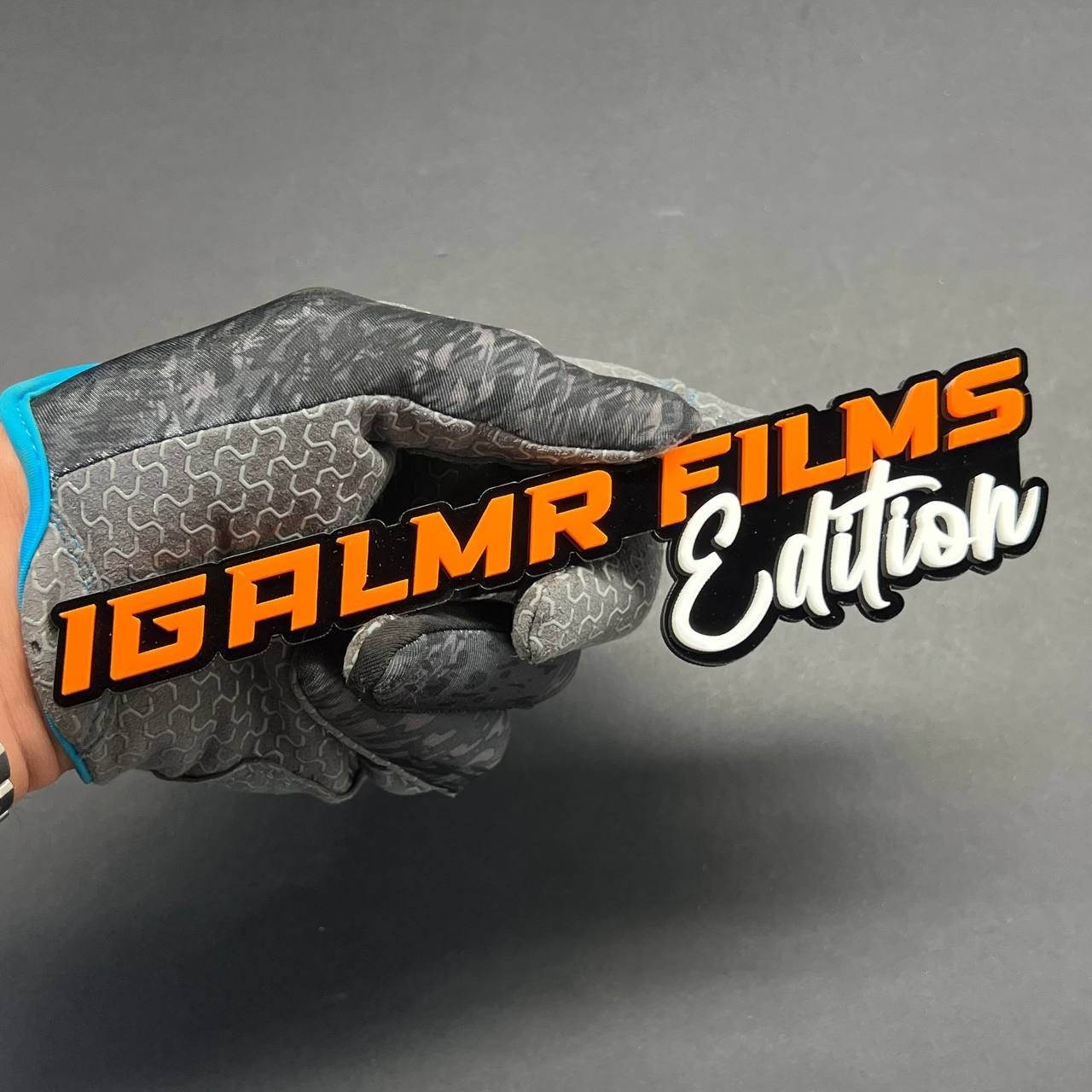 Custom Edition Emblem – 3D Multicolor Acrylic Car Badge Decal for Fender/Trunk