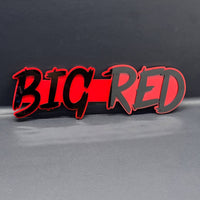 1PC BIG RED Emblem Multicolor Custom Badge Sticker for Car SUV TRUCK