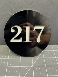 Door Numbers & Signs – Personalized Custom House Number Plaques