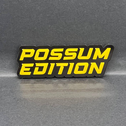1PC POSSUM EDITION 3D Emblem Multicolor Custom Badge Sticker for Car SUV TRUCK