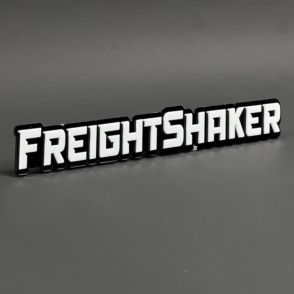 1PC FREIGHTSHAKER 3D Acrylic Badge – Car Truck Fender Tailgate Trunk Sticker 