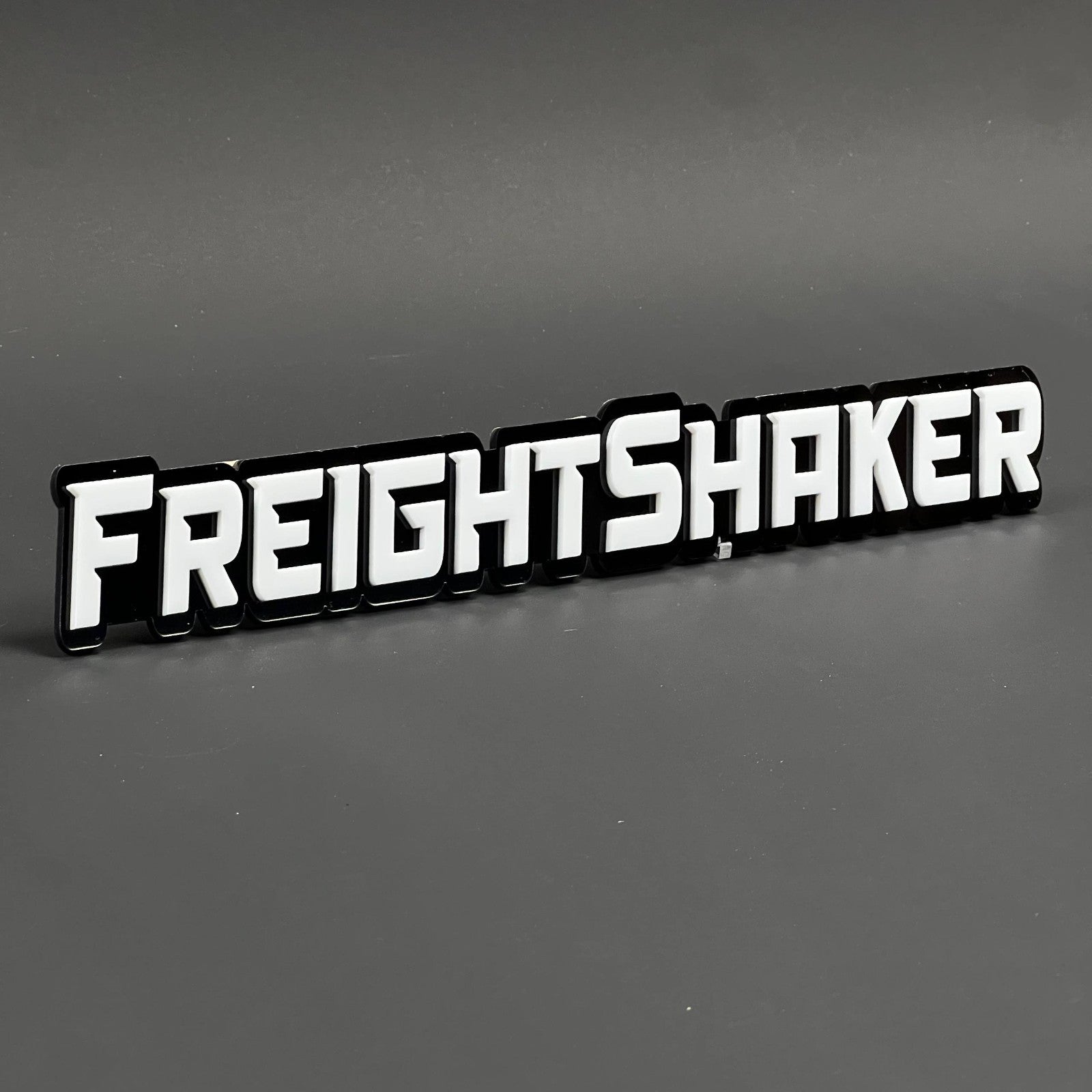 1PC FREIGHTSHAKER 3D Acrylic Badge – Car Truck Fender Tailgate Trunk Sticker 