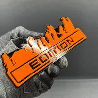 1PC Lord of the Rings Emblem – Custom 3D Multicolor Acrylic Car Badge