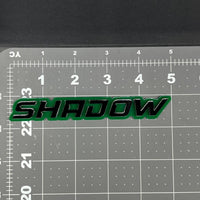 1PC SHADOW Emblem – 3D Acrylic Tailgate Badge Decal for Car, Truck, SUV