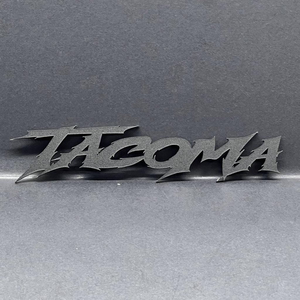 1pc TACOMA Multicolor 3D Car Emblem Easy Install Acrylic Trunk & Fender Sticker
