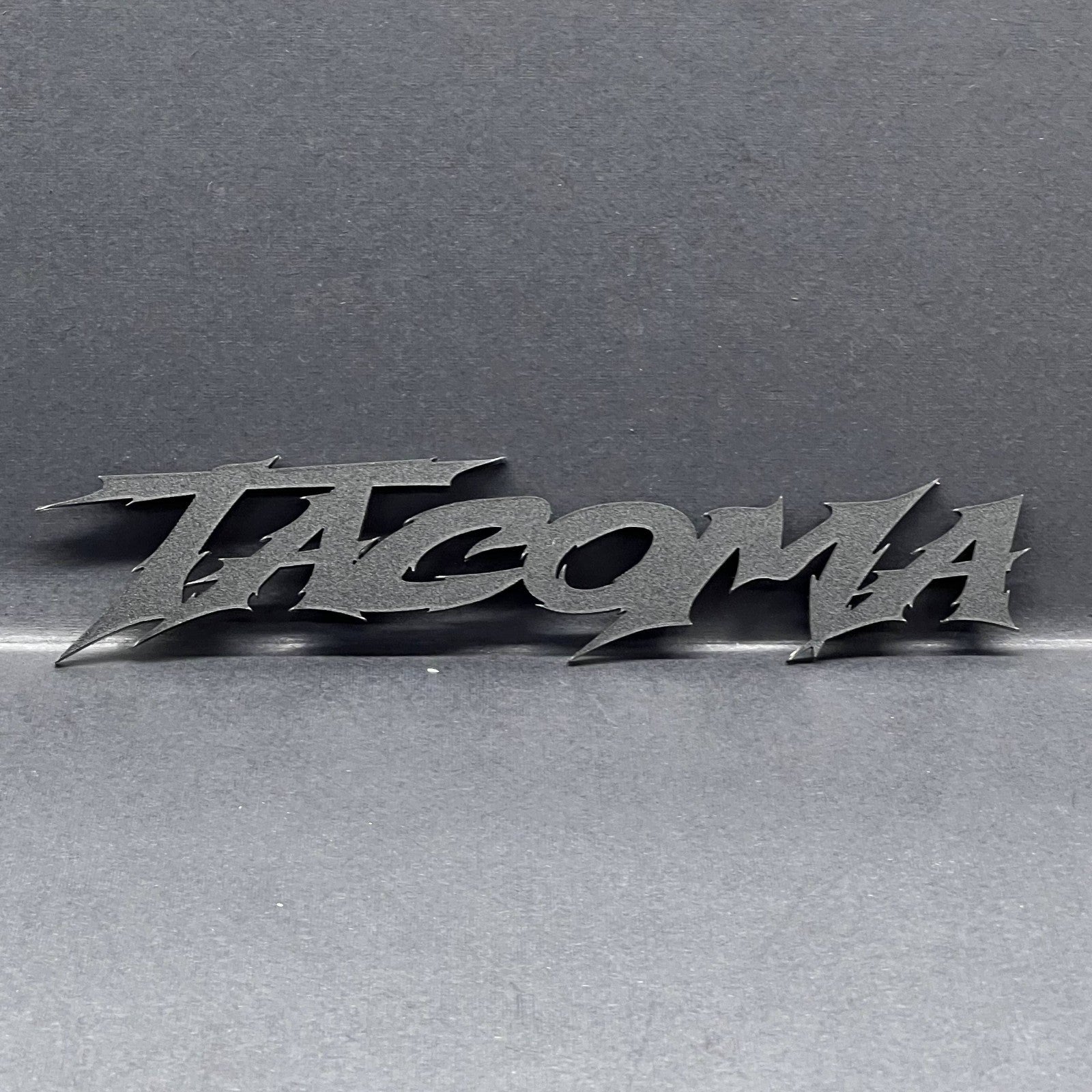 1pc TACOMA Multicolor 3D Car Emblem Easy Install Acrylic Trunk & Fender Sticker