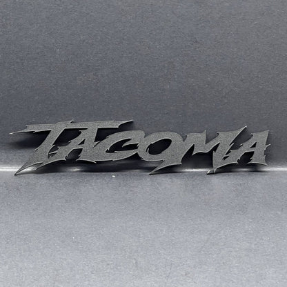 1pc TACOMA Multicolor 3D Car Emblem Easy Install Acrylic Trunk & Fender Sticker
