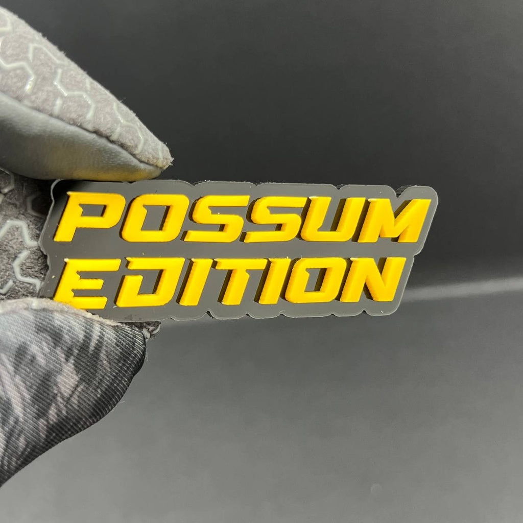1PC POSSUM EDITION 3D Emblem Multicolor Custom Badge Sticker for Car SUV TRUCK