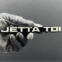 1PC Jetta TDI Emblem – 3D Acrylic Multicolor Car Truck SUV Tailgate Badge
