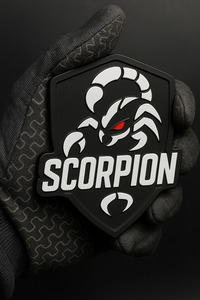 1pcs SCORPION 3D  Emblem Badges Fender Angry Aggressive Racing