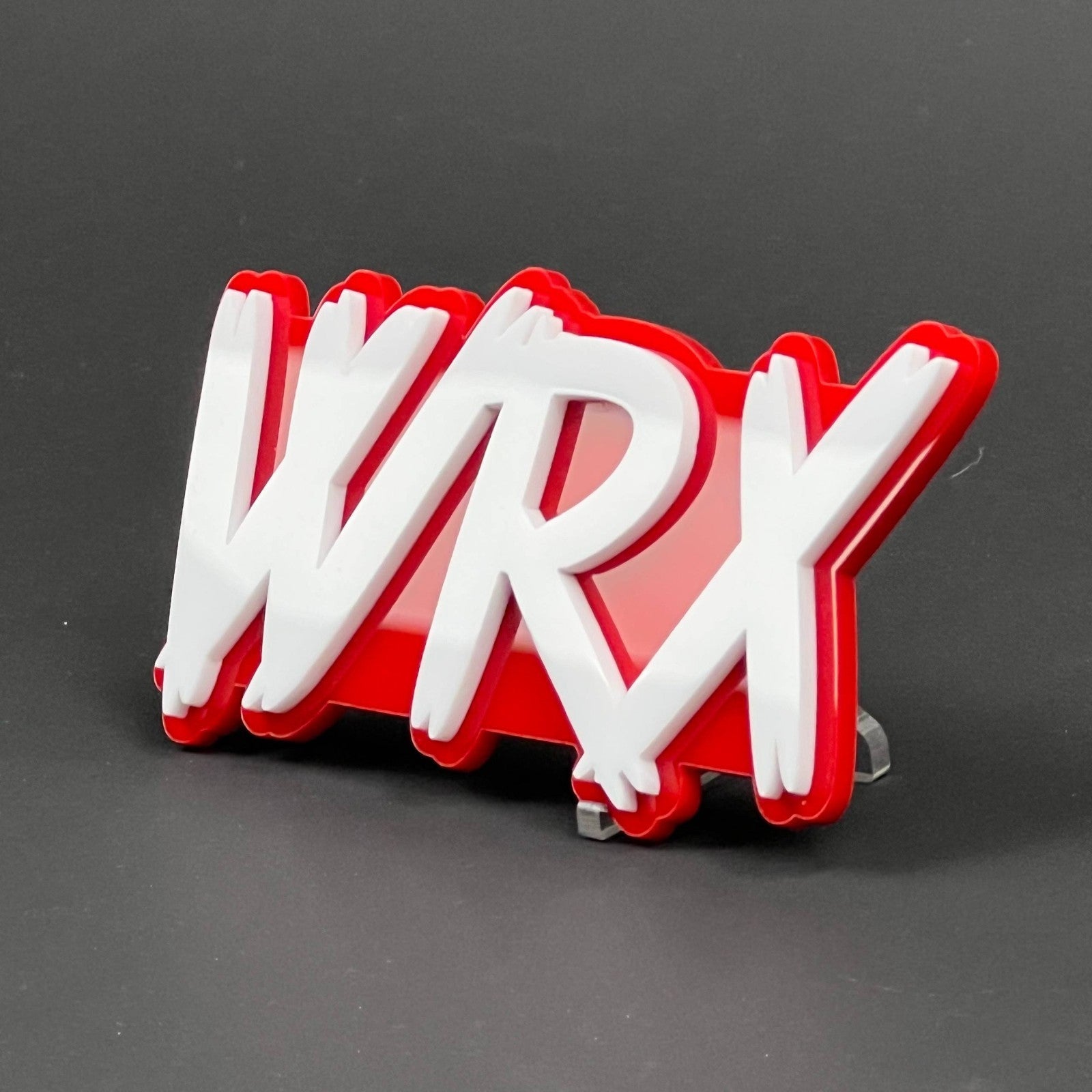 1PCS WRX 3D Acrylic Badge – Car Truck Fender Tailgate Sticker Decal