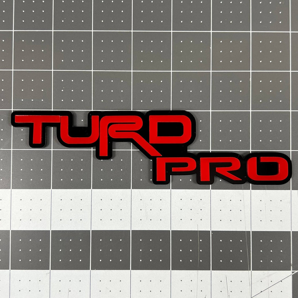 1PC TRD PRO Emblem – Durable 3D Acrylic Multicolor Fender & Tailgate Badge