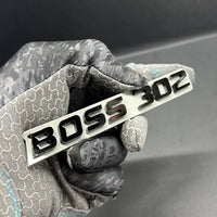 BOSS 302 Multicolor Emblems –  BOSS 302 Fender Badges (Set of 2) for 302 Emblem