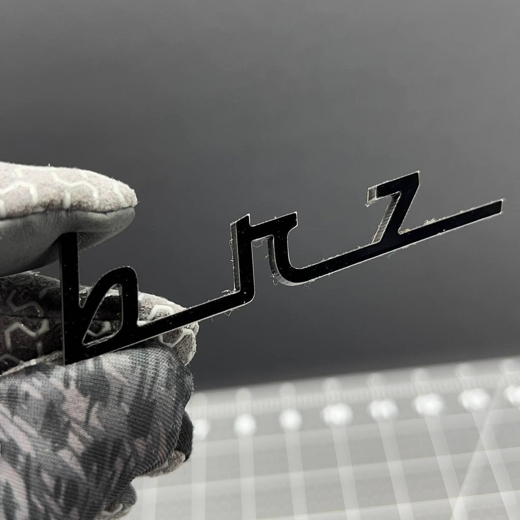 1pc BRZ 3D Emblem Badge – Multicolor Acrylic Car Exterior Decal for Subaru BRZ