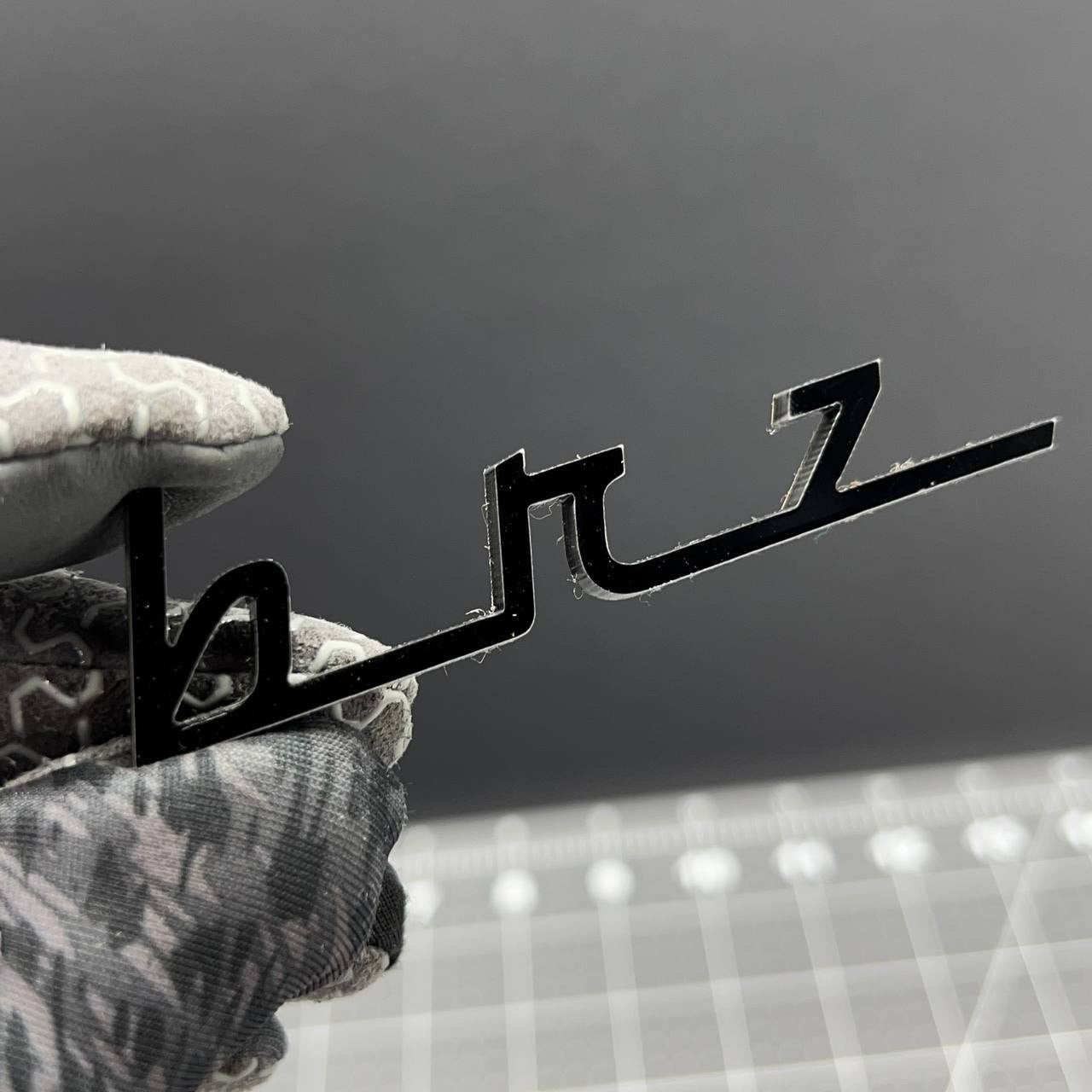 1pc BRZ 3D Emblem Badge – Multicolor Acrylic Car Exterior Decal for Subaru BRZ