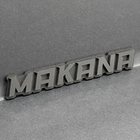 1PC MAKANA Emblem – 3D Acrylic Tailgate or Fender Badge for Truck SUV Car