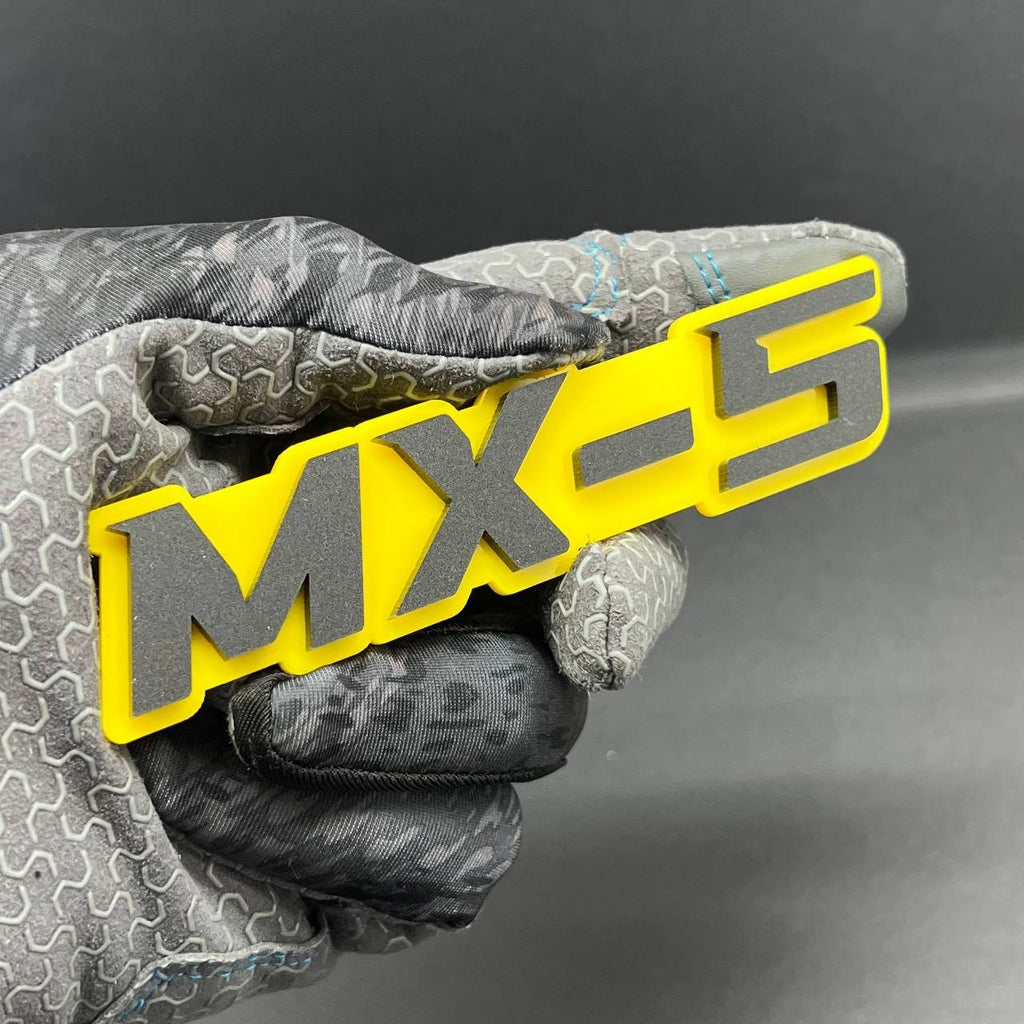 1pc Emblem MX - 5 mazda MX-5 Rear Bumper Badge Emblem Logo