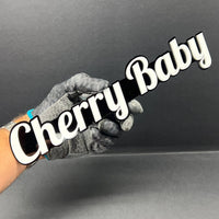 1PC CHERRY BABY Emblem – Custom 3D Multicolor Acrylic Fender & Trunk Badge