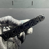 1PC VOLCANO Badge – 3D Acrylic Multicolor Car, Truck & SUV Fender Decal