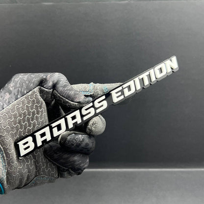 Badass Edition Emblem Badge – Custom 3D Acrylic Car Sticker Decal (1PC)