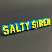 1PC SALTY SIREN 3D Badge – Acrylic Fender Tailgate Trunk Car Truck Sticker Decal