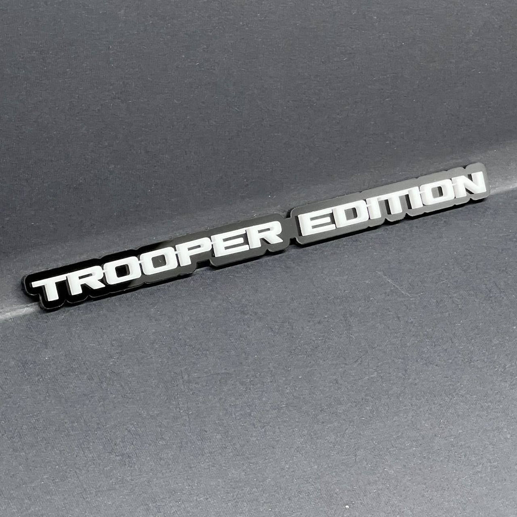 1PC TROOPER EDITION 3D Emblem Multicolor Custom Badge Sticker for Car SUV TRUCK