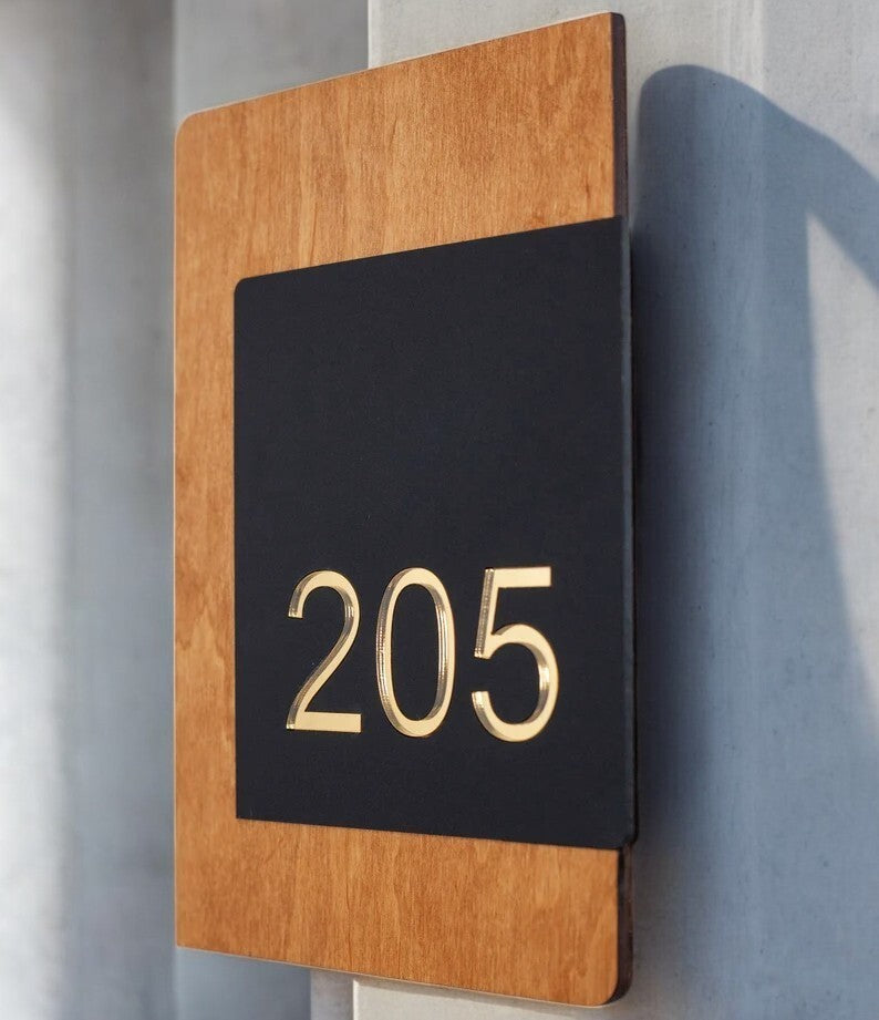 Home Address Sign Personalized house number Custom House Number Plaque