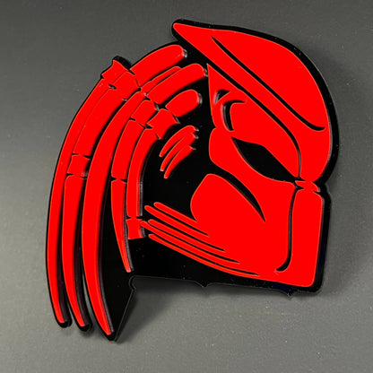 1PC PREDATOR 3D Acrylic Badge – Car Truck Fender Tailgate Trunk Emblem Decal