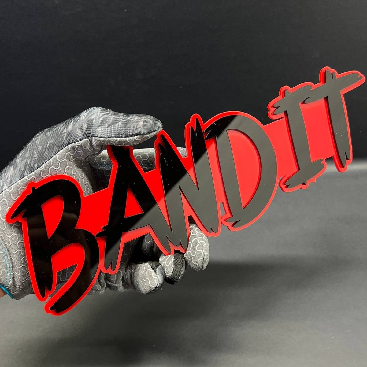 1pcs BANDIT 3D Emblem – Custom Fender or Tailgate Badge for Car, SUV, or Truck